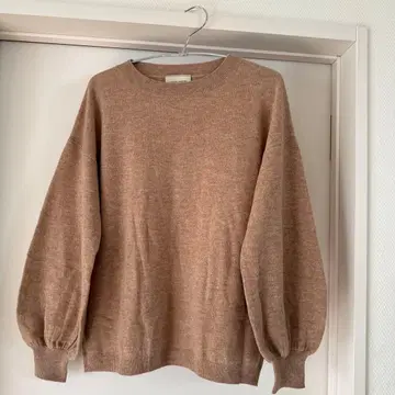 UNITED ARROWS 베이지 긴팔 니트