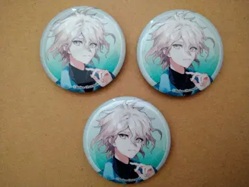 단간론파 로손 글리터 캔뱃지 3종 세트 코마에다 나기토