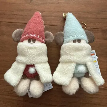 디즈니 크리스마스 2025 리루린린 인형 배지 바 2종