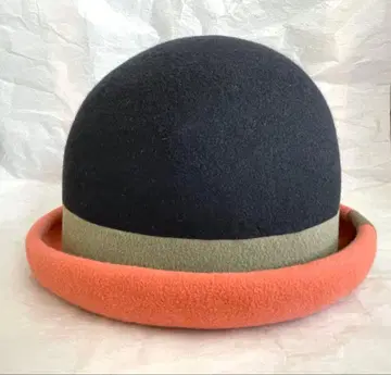 울 펠트 햇 약 55cm 블랙 여성용 키즈