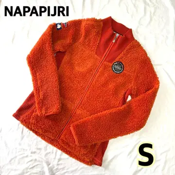 NAPAPIJRI 나파피리 보아 블루종 겉옷 아우터 S 사이즈 오렌지