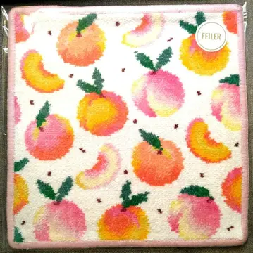 러브러리 피치 도트 손수건 페이러