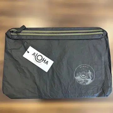 Aloha collection 나일론 파우치 블랙