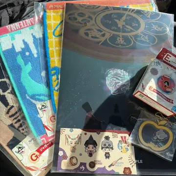 미세스 1번 복권 5종 세트 타월 아크릴 참 파일 오오모리 모토키