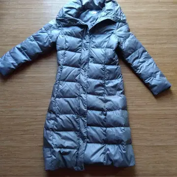 라이트 베이지 롱 다운 자켓 코트 삼경상회