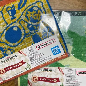 Mrs. GREEN APPLE 자카드 타월 G상
