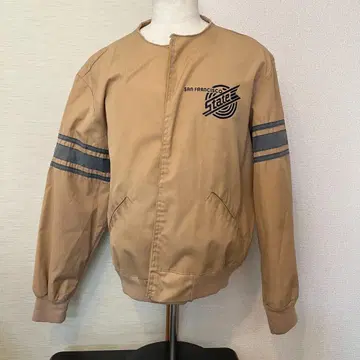 60s 챔피온 나일론 자켓 베이지