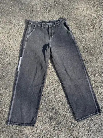 COME SUNDOWN 배기 데님