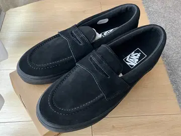 VANS 로퍼 스웨이드 26.5cm 블랙 미사용 새상품