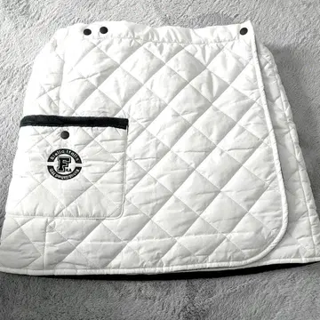 [새상품급] FILA 골프 화이트 퀼팅 스커트