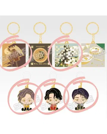 Mr. GREENS APPLE 메탈 참 5개