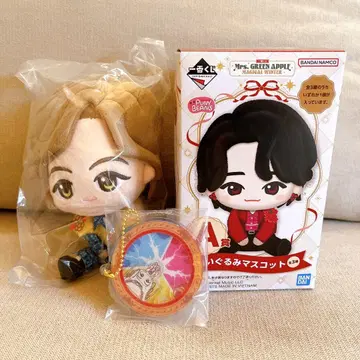 제일복권 미세스 A상 봉제 인형 마스코트 + E상 후지사와 료카