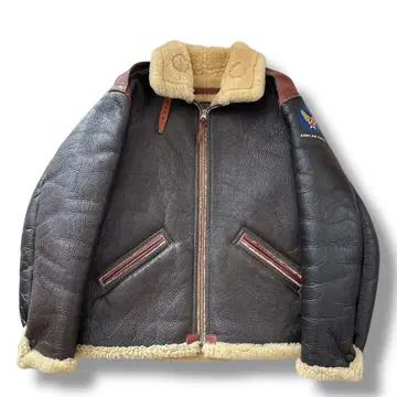 Buzz Rickson's B-6 무스탕 플라이트 자켓 실측치수 M 상당