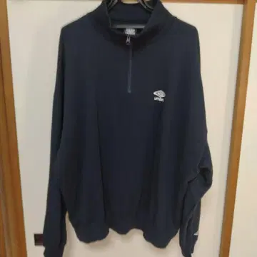 UMBRO 하프 지퍼 스웨트 하프 지퍼 탑