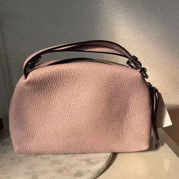 미사용 GIANNI CHIARINI 핑크 가죽 숄더백