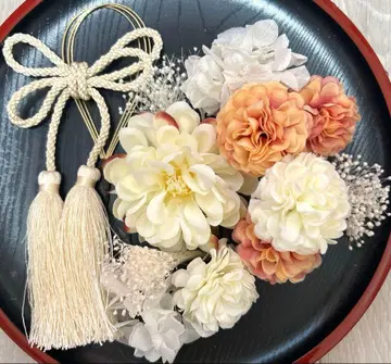 성인식 졸업식 시치고산 사전 촬영 머리 장식