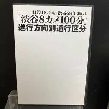 시부야 8카메라 100분 - 진행 방향별 통행 구분