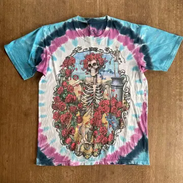 GRATEFUL DEAD LIQUID BLUE T셔츠 S사이즈 타이다이