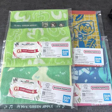 제일복권 미세스 그린애플 G상 자카드 타월