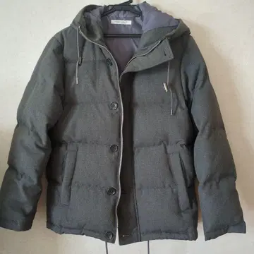 JOURNAL STANDARD 후드 부착 다운 자켓 그레이