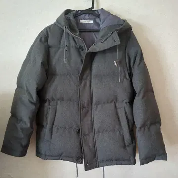 JOURNAL STANDARD 후드 부착 다운 자켓 그레이