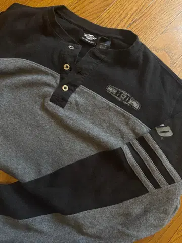 Harley-Davidson 긴팔 티셔츠 블랙 그레이