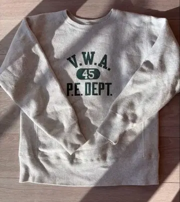 Champion 그레이 트레이닝복 Y.W.A. 45 P.E. DEPT.