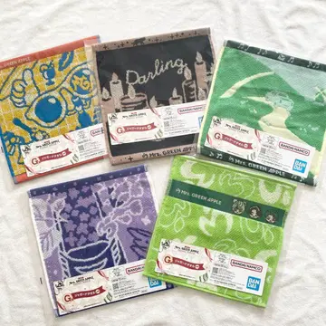 미세스 그린애플 제일복권 G상 자카드 타월 5종 세트