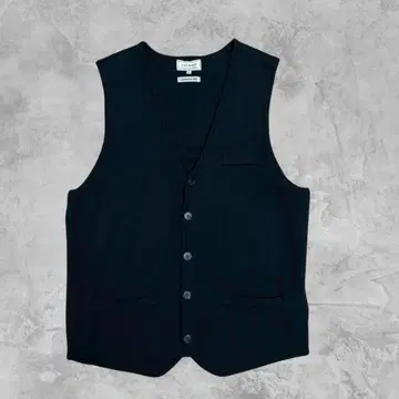 00s vintage LES MUES 울 혼방 니트 베스트 L