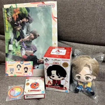 미세스 그린애플 봉제 인형 키링 클리어 파일