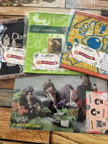 Mrs. GREEN APPLE 제일복권 묶음 판매