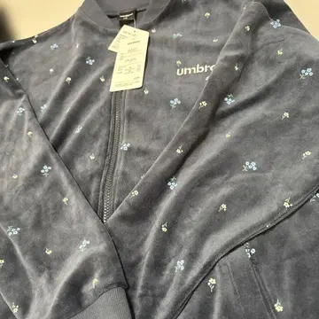 umbro 꽃무늬 플리스 집업 자켓 시마무라 토우쿤 콜라보