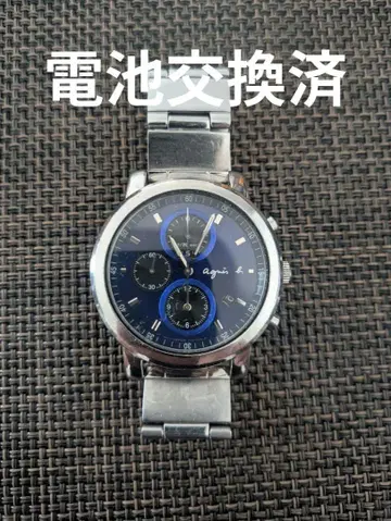 [배터리 교환 완료] agnes b. 에네스베 손목시계