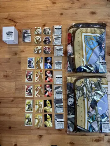 워터 챌린지 담요 집합 12 아크릴 스탠드 캔뱃지 브로마이드