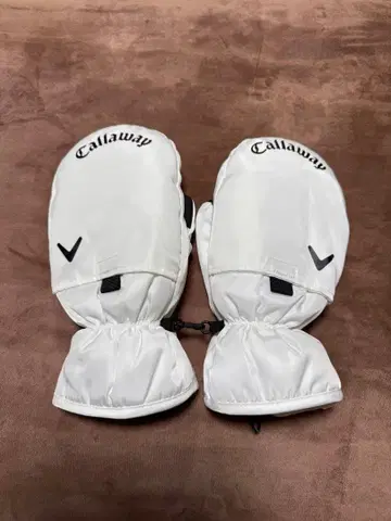 Callaway 여성용 골프 미튼 화이트