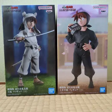 닌타마 란타로 최강의 군사 극장판 피규어 2체 세트 미개봉 새상품