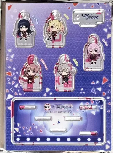 스시로 프로세카 유닛 참 아크릴 스탠드 포장 레오니드 레오니