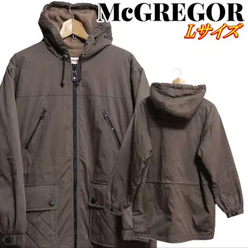 McGREGOR 맥레거 후드 부착 보아 안감 솜 모즈 코트 L 사이즈