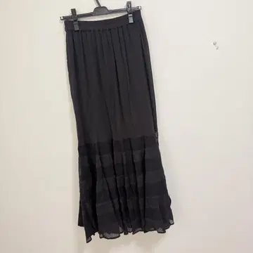 베이세이 스톡 simplicite 메쉬 하깅 캉캉 스커트