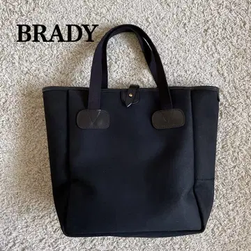 BRADY 스몰 캐리올 토트백 캔버스 블랙 A4 수납 가능