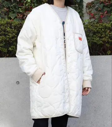 [ 새상품 UNIVERSAL OVERALL ] 밀리터리 퀼팅 롱 코트