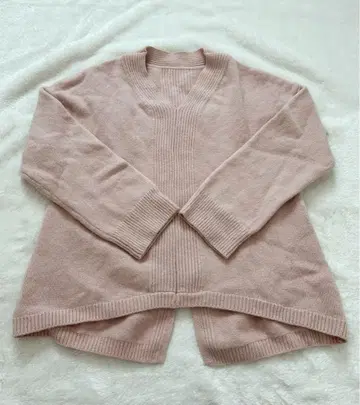 anuans 울 캐시미어 V넥 니트 풀오버