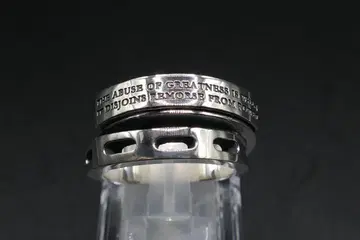 20호 미사용 새상품 Dr MONROE 메시지 링 플레이트