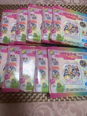 컬러풀 피치 캐릭터 마그네틱 10팩