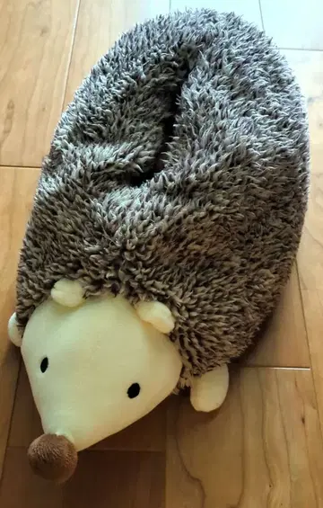 고슴도치 티슈 케이스 봉제 인형