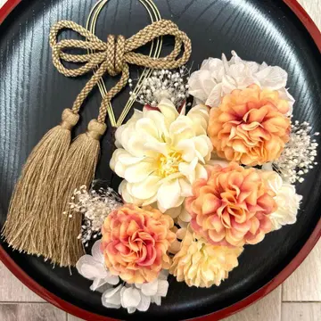 성인식 졸업식 시치고산 사전 촬영 머리 장식