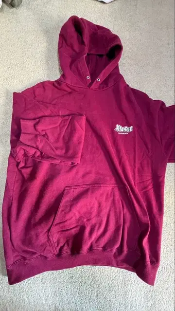 XLARGE 그래픽 후드티 XL
