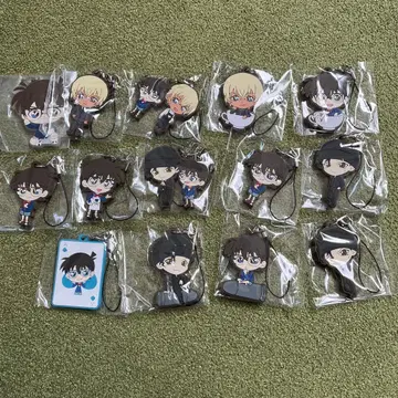 애니메이션 [명탐정 코난] 러버 스트랩 묶음 판매