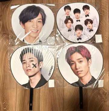 SixTONES 다나카 쥬리 부채 4개 세트