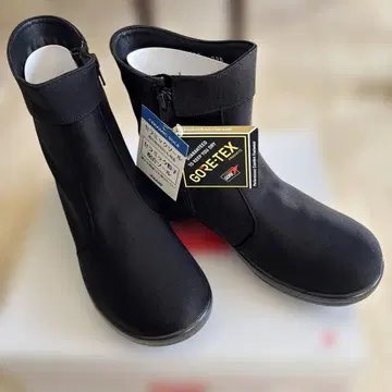 GORE-TEX 지퍼 달린 스노우 숏부츠 블랙 23.5